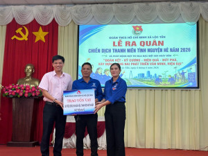 Đồng hành cùng thanh niên lập nghiệp: Phòng giao dịch Ngân...