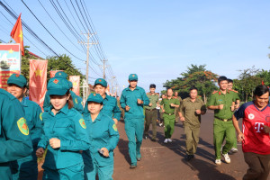 Lộc Tấn tổ chức Lễ mít tinh hưởng ứng Tháng hành động phòng, chống ma túy và giải chạy phong trào năm 2026