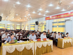 THƯỜNG TRỰC ĐẢNG ỦY XÃ LỘC TẤN  GIAO BAN CÔNG TÁC ĐẢNG THÁNG 8 NĂM 2026