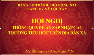 LỘC TẤN: BAN CHẤP HÀNH ĐẢNG BỘ XÃ THÔNG QUA ĐỀ ÁN SÁP NHẬP CÁC TRƯỜNG TIỂU HỌC VÀ THÀNH LẬP TỔ CHỨC CƠ SỞ ĐẢNG