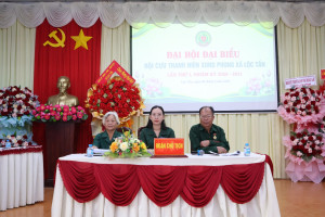 Lộc Tấn tổ chức Đại hội Hội Cựu TNXP và Hội Nạn nhân chất...