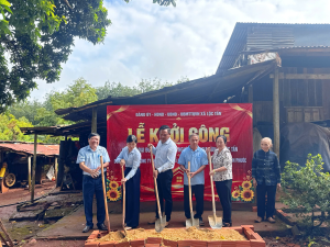 Xã Lộc Tấn: Khởi công xây dựng nhà “Đại đoàn kết” cho hộ...