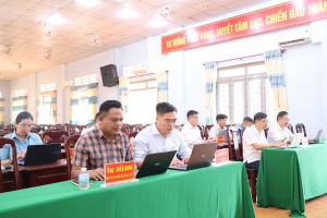 Lộc Tấn tập huấn khai thác, sử dụng hệ thống IOC và LRIS