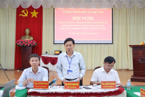 Lộc Tấn tập trung hoàn thành các chỉ tiêu năm 2026