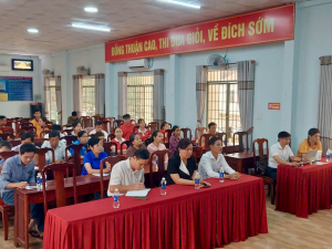 Lộc Tấn đẩy mạnh hỗ trợ hộ kinh doanh chuyển đổi số