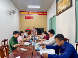 THƯỜNG TRỰC HỘI ĐỒNG NHÂN DÂN XÃ LỘC TẤN GIÁM SÁT CHUYÊN ĐỀ...