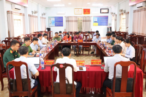Lãnh đạo UBND xã Lộc Tấn triển khai nhiệm vụ xây dựng nông thôn mới năm 2027