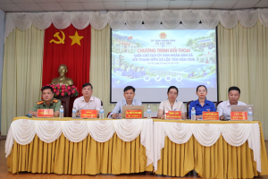 Chương trình đối thoại giữa chủ tịch UBND xã với thanh niên...