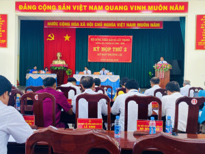 HỘI ĐỒNG NHÂN DÂN XÃ LỘC THÀNH KHÓA XII, NHIỆM KỲ 2021 - 2026 TỔ CHỨC KỲ HỌP THƯỜNG LỆ GIỮA NĂM 2025