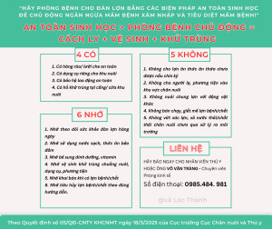 Hãy phòng bệnh cho đàn lợn bằng các biện pháp an toàn sinh học để chủ động ngăn ngừa mầm bệnh xâm nhập và tiêu diệt mầm bệnh! (1) (1)