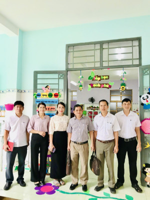 LÃNH ĐẠO XÃ LỘC THÀNH THĂM VÀ KIỂM TRA CÔNG TÁC CHUẨN BỊ NĂM HỌC MỚI TẠI CÁC TRƯỜNG TRÊN ĐỊA BÀN XÃ