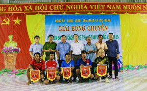 LỘC THÀNH KHAI MẠC GIẢI BÓNG CHUYỀN GIAO HỮU GIỮA CÁC CỘNG ĐỒNG DÂN CƯ