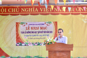 Xã Lộc Thành: Phát động Tuần lễ hưởng ứng học tập suốt đời năm 2025