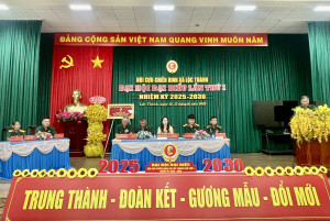 ĐẠI HỘI ĐẠI BIỂU HỘI CỰU CHIẾN BINH XÃ LỘC THÀNH LẦN THỨ I, NHIỆM KỲ 2025 - 2030 TIẾN HÀNH PHIÊN TRÙ BỊ