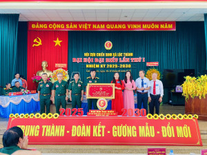 Đại hội đại biểu Hội Cựu chiến binh xã Lộc Thành lần thứ I,  nhiệm kỳ 2025 - 2030