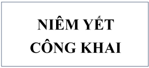 Thông báo của UBND xã Lộc Thành về việc niêm yết công khai bản  mô tả ranh giới, mốc giới thửa đất của ông (bà) Nguyễn Thị Để