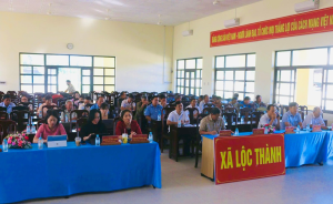 XÃ LỘC THÀNH THAM DỰ HỘI NGHỊ TRỰC TUYẾN TRIỂN KHAI CÔNG TÁC BẦU CỬ ĐẠI BIỂU QUỐC HỘI KHÓA XVI VÀ ĐẠI BIỂU HĐND CÁC CẤP NHIỆM KỲ 2026-2031