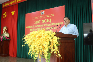 Xã Lộc Thành: Hội nghị nghiên cứu, học tập, quán triệt, tuyên truyền Nghị quyết Đại hội đại biểu Đảng bộ xã Lộc Thành lần thứ I, nhiệm kỳ 2025 - 2030 và thông tin thời sự quý III, IV năm 2025