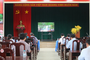 LỘC THÀNH: THAM DỰ HỘI NGHỊ TRỰC TUYẾN TOÀN QUỐC TỔNG KẾT CÔNG TÁC PHÒNG, CHỐNG THAM NHŨNG, LÃNG PHÍ, TIÊU CỰC NHIỆM KỲ ĐẠI HỘI XIII CỦA ĐẢNG