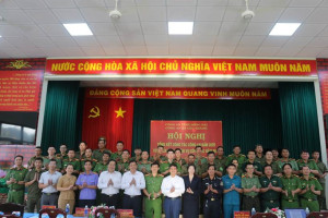 Công an xã Lộc Thành tổ chức Hội nghị tổng kết công tác Công an năm 2025 và phương hướng nhiệm vụ năm 2026