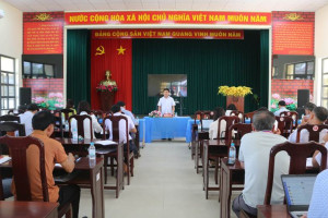 Xã Lộc Thành tổ chức Hội nghị triển khai các hoạt động Tết...