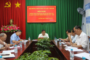 HỘI NGHỊ THỐNG NHẤT NỘI DUNG CHUẨN BỊ TỔNG KẾT HOẠT ĐỘNG HĐND NHIỆM KỲ 2021 – 2026
