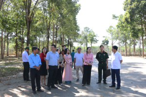 KHẢO SÁT ĐỊA ĐIỂM, THỐNG NHẤT NỘI DUNG TỔ CHỨC CHƯƠNG TRÌNH “XUÂN BIÊN GIỚI” NĂM 2026