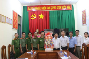 XÃ LỘC THÀNH TỔ CHỨC ĐOÀN THĂM, CHÚC TẾT CÁC ĐƠN VỊ LỰC LƯỢNG VŨ TRANG NHÂN DỊP TẾT NGUYÊN ĐÁN BÍNH NGỌ 2026