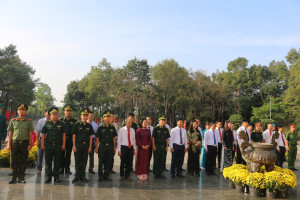 Xã Lộc Thành tổ chức Lễ dâng hương tưởng niệm các anh hùng liệt sĩ nhân dịp Tết Nguyên đán Bính Ngọ năm 2026
