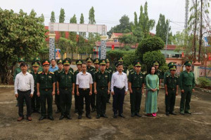 XÃ LỘC THÀNH TỔ CHỨC LỄ VIẾNG NHÀ BIA GHI DANH LIỆT SĨ ẤP KLIÊU