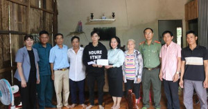THĂM HỎI, ĐỘNG VIÊN GIA ĐÌNH VÀ CÔNG DÂN NHẬP NGŨ NĂM 2026