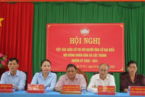 LỘC THÀNH TỔ CHỨC HỘI NGHỊ TIẾP XÚC CỬ TRI TẠI CÁC ĐƠN VỊ BẦU CỬ TRƯỚC KỲ BẦU CỬ HĐND NHIỆM KỲ 2026–2031