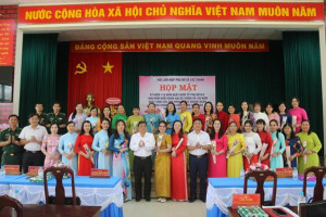 HỘI LHPN XÃ LỘC THÀNH HỌP MẶT KỶ NIỆM 116 NĂM NGÀY QUỐC TẾ PHỤ NỮ 8/3