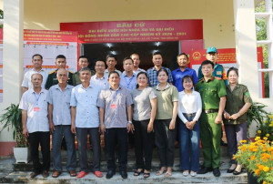 ĐẢNG ỦY - HĐND - UBND - ỦY BAN MTTQ VIỆT NAM XÃ LỘC THÀNH KIỂM TRA CÔNG TÁC CHUẨN BỊ BẦU CỬ TẠI CÁC ĐIỂM BẦU CỬ