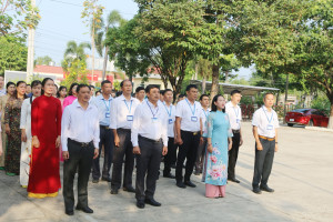 XÃ LỘC THÀNH: TỔ CHỨC SINH HOẠT CHÀO CỜ ĐẦU THÁNG 4, TRIỂN KHAI NHIỆM VỤ TRỌNG TÂM