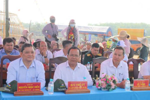 SÔI NỔI LỄ HỘI PHÁ BÀU TẠI XÃ LỘC THÀNH: ĐỒNG BÀO KHMER GÌN GIỮ NÉT ĐẸP VĂN HÓA TRUYỀN THỐNG