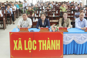 Đảng ủy Lộc Thành tham dự Hội nghị trực tuyến toàn quốc nghiên cứu, học tập, quán triệt và triển khai thực hiện Nghị quyết Hội nghị lần thứ hai Ban Chấp hành Trung ương Đảng khóa XIV trên địa bàn xã