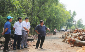 Lộc Thành: kiểm tra môi trường các Lò than trên địa bàn xã