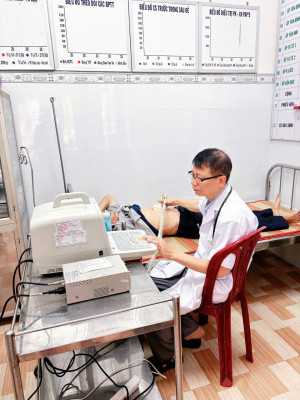 Trạm Y tế xã Lộc Thành tổ chức khám sàng lọc, tầm soát bệnh lý chuyên khoa nhân Ngày Sức khỏe toàn dân năm 2026