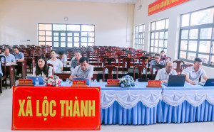ĐẢNG ỦY XÃ LỘC THÀNH TỔ CHỨC, THAM DỰ LỚP BỒI DƯỠNG NÂNG CAO NĂNG LỰC, XỬ LÝ TÌNH HUỐNG THỰC TIỄN ĐỐI VỚI ĐỘI NGŨ CÁN BỘ CƠ SỞ