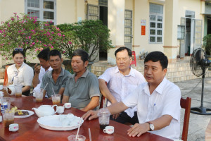 Lộc Thành tổ chức mô hình “Buổi sáng với Nhân dân – Vì Nhân dân phục vụ” tại ấp Đồng Tâm