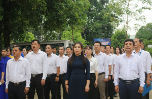 LỘC THÀNH: TỔ CHỨC LỄ CHÀO CỜ ĐẦU THÁNG 5/2026