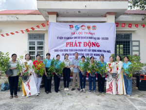 Lộc Thành chung sức dựng xây nông thôn mới xanh – văn minh – bền vững