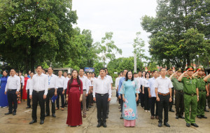 LỘC THÀNH: TỔ CHỨC LỄ CHÀO CỜ ĐẦU THÁNG 6 NĂM 2026