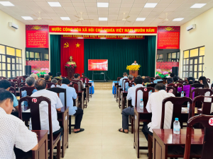 XÃ LỘC THÀNH TỔ CHỨC HỘI NGHỊ TẬP HUẤN, BỒI DƯỠNG KIẾN THỨC PHÁP LUẬT VÀ KỸ NĂNG, NGHIỆP VỤ HÒA GIẢI Ở CƠ SỞ NĂM 2026