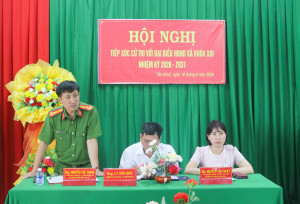 TỔ ĐẠI BIỂU SỐ 5 HĐND XÃ LỘC THÀNH TIẾP XÚC CỬ TRI TRƯỚC KỲ HỌP THƯỜNG LỆ GIỮA NĂM 2026