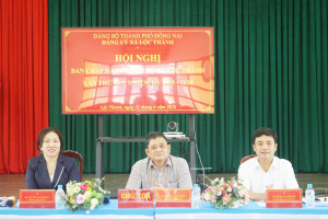 Ban Chấp hành Đảng bộ xã thông qua Đề án sáp nhập các ấp trên địa bàn xã Lộc Thành