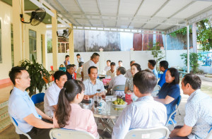 LỘC THÀNH: PHÁT HUY HIỆU QUẢ MÔ HÌNH “BUỔI SÁNG VỚI NHÂN DÂN”