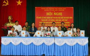 XÃ LỘC THÀNH PHÁT ĐỘNG THI ĐUA ĐẶC BIỆT 500 NGÀY ĐÊM: ĐOÀN KẾT – ĐỔI MỚI – ĐỘT PHÁ – PHÁT TRIỂN