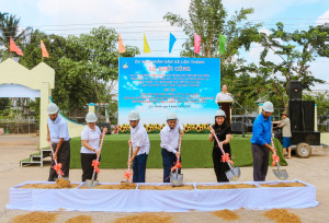 XÃ LỘC THÀNH KHỞI CÔNG 2 DỰ ÁN GIAO THÔNG TRỌNG ĐIỂM VỚI TỔNG VỐN ĐẦU TƯ 19 TỶ ĐỒNG